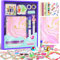 BALORIZ DIY Journal Set für Mädchen, Scrapbook & Diary Briefpapier Set, Kunst und Bastel Kits für Tweens Teenager, Spielzeug Geschenke Weihnachten Geburtstag Feiertagefür 8-14 Jahre alte Mädchen