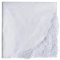 WUURAA Hochzeit Taschentücher Jakobsmuscheln Spitze Kanten Taschentücher Blume Spitze Baumwolle Taschentücher Ideal für Blumensträuße Geschirr Baumwolle Frauen Taschentücher Alltag