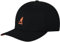 Kangol Wool Flexfit Cap Baseballcap Basecap Fullcap Wollcap Fitted (XXL (62-63 cm) - schwarz-orange)