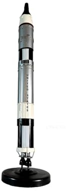 Old Modern Handicrafts Gemini Titan Rocket Display Modell – Miniatur-Roacket aus hochwertigem Material – 5,1 x 5,8 x 50,8 cm (L x B x H)