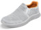 MrToNo Slip on Chaussures Homme Basket sans Lacets Respirante Tennis Confortable Sport Shoes Casual Fitness Course Sneakers Outdoor Gym Walking Running Sneakers-QIANHUI-46