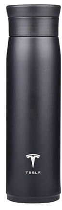 OUSIKA 450 ml Travel Mug, For Tesla Model 3 Y S X, Thermal Mug, Leak-Proof Insulated Water Bottle, Coffee Hot and Cold Drink Bottle