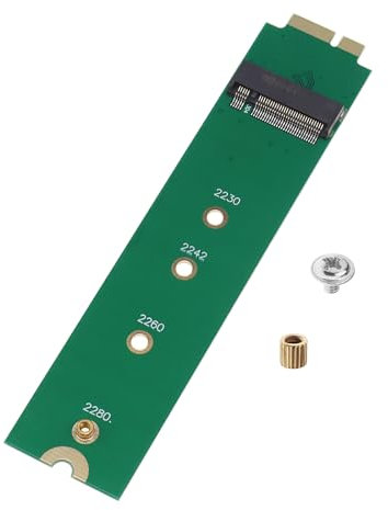 Be In Your Mind M.2 NGFF SSD Solid State Drive Adapter Card M.2 NGFF Hard Drive Convert Adapter Card for 2230 2242 2260 2280 Hard Drive Compatible with MacBook Air