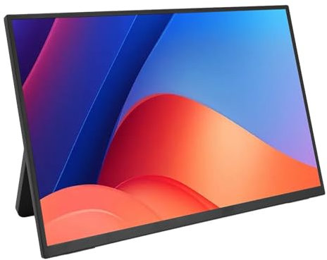Monitor Portátil de 13 Pulgadas, Pantalla IPS HD 2K con Puerto HDMI y Tipo C, 3 Modos de Visualización, Monitor Externo con ángulo de Visión de 178° para Teléfono con PC Portátil