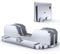 Lucrave Vertical Laptop Stand for Desk, Aluminium Dual Slots Desktop Holder, Adjustable Notebook Dock Fits All MacBook, Surface, HP Notebook, Dell, Chromebook, Lenovo, Up to 17.3 inch Laptop Tablet