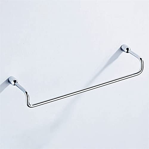 Generico Porta Asciugamani Porta Asciugamani Porta Asciugamani per Bagno Porta Asciugamani Singolo per Bagno Ottone Cromato Montaggio a Parete WC Cucina Porta Asciugamani da Bagno appendiabi
