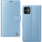 AIMOYU for iPhone 11 Case, Flip Wallet Leather Phone Case with [4 Card Slots] [Kickstand] [RFID Blocking] Magnetic Protective Shockproof Cover for iPhone 11 Phone Case - Sky Blue