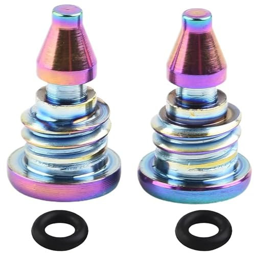 Magura EBT Schrauben, 2 Stück Fahrrad Entlüftungsschrauben mit O-Ring für Magura MT2 MT4 MT5 MT7 MT8, Scheibenbrems Schrauben Set für Mountainbike Rennrad