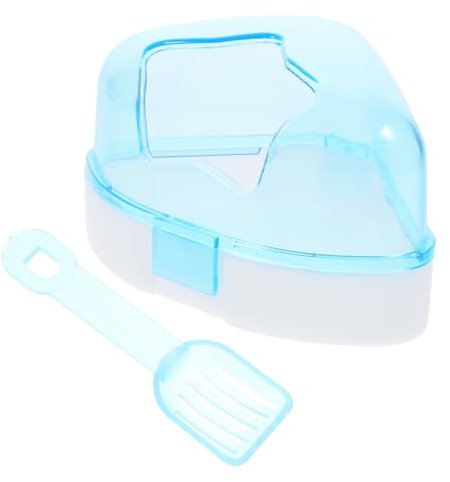 FONDOTIN Hamsterbadezimmer Aus Abs-Kunststoff Meerschweinchentoilette Badewanne Für Haustiere Für Meerschweinchen Mäuse