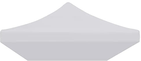 Techo de Carpa para Celebraciones Blanco 3x6 m, Xichuzi Techo Pergola, Toldo Pergola Recambio, Lona para Pergola, Toldos para Carpas, Repuestos De Carpas, Cubierta De Repuesto