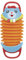 PSFDEWT Kinder Akkordeon niedliche Hedgehog Akkordeon Spielzeug Mini Baby Musical Education Instrument Kinder