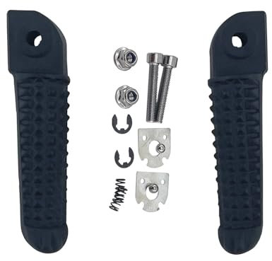 Cale Pied Moto Repose-Pieds pour Passager Arrière De Moto, Supports De Repose-Pieds pour Yam&aha YZF R1 1998 – 2021 R6 1999-2020 R6S 2003-2009