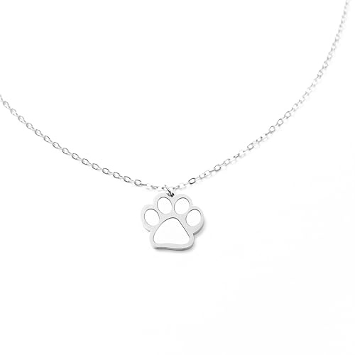 MAPIMANIA - Halskette Damen mit Charms Anhänger farbe Silber, Herren Kette personalisiert, Edelstahl Schmuck, Geschenk Freundin, Mama, Tochter