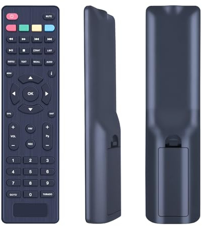 WKOLF Ersatz-Fernbedienung für PremiumX FTA 521-B HD | FTA 520SE-B HD | 221S DVB-S2 Digitaler Satelliten-TV-Receiver