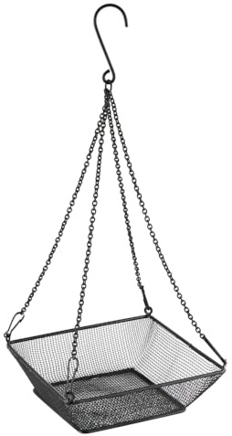 Nobby 25627 Futterkörbchen 18,5 x 18,5 x 7 cm; ca. 1000 ml schwarz