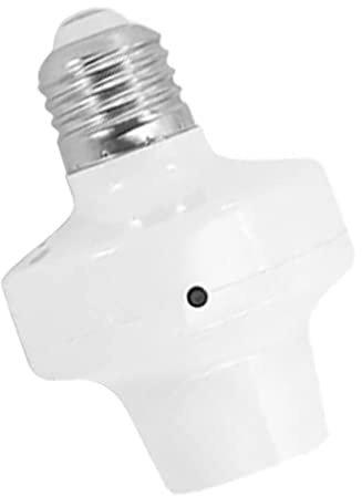 OVAQUIXI Douille D'ampoule Intelligente WiFi E27, Contrôle à Distance sans Fil par Téléphone, Compatible avec Alexa Home, Commande Vocale, Minuterie, Application Compatible IOS