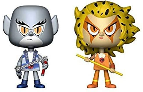Funko 24566 Thundercats Panthro and Cheetara Vinyl Figure, 4 Inch
