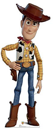 Cardboard People Woody Life Size Cardboard Cutout Standup - Disney Pixar Toy Story 4 (2019 Film)