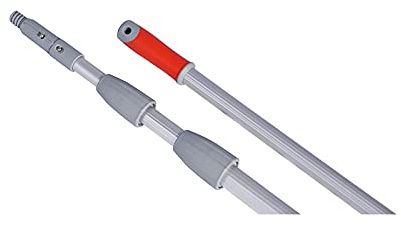 Bayersan Window Cleaning Telescopic Pole Extension Poles For Glass Doors & Windows (3 Section x 1,50m = 4,50m = 14')