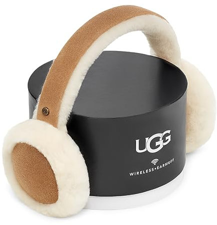 UGG Sheepskin Bluetooth Earmuff 21347-CHE, Womens Earmuffs, Brown, One Size EU