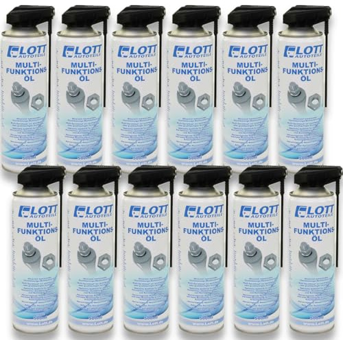 12x 500ml Lott Multifunktionsöl mit 2-Wege Sprühkopf 500ml