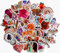 WOSHIDEFA 50PCS Boho Stickers,Bohemian Aesthetic Stickers for Women Girl Water Bottle Decals Vinyl Waterproof Stickers for Laptop Cup Skateboard Phone Scrapbook Guitar Stickers for Adult