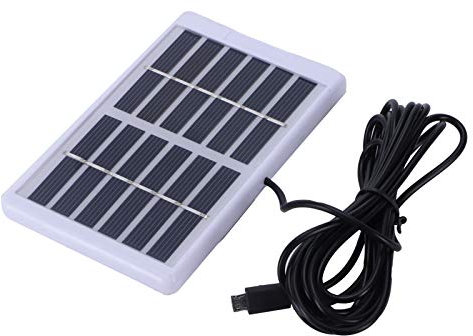 Panneau solaire, mini panneau solaire 1,2 W 6 V avec mini port USB module de cellule de carte de charge solaire en silicium polycristallin portable