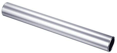 PATIKIL Staffetta Pista Bastone, Alluminio Lega Tubo Campo Corsa Corsa Bastone per Esterni Atletica Sport Gioco Strumento, Argento