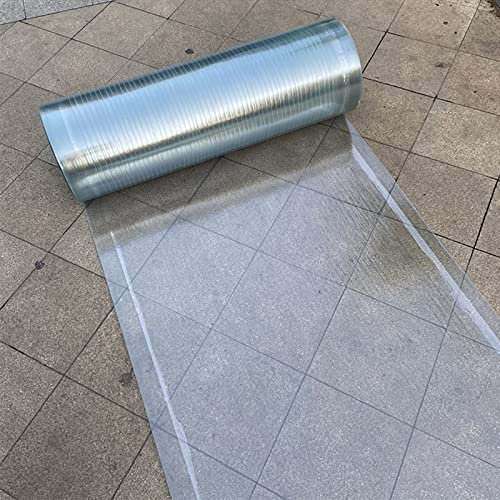 Auvent,Plaques de Toit Marquise pour Terrasse,Balcon,Panneau Imperméable Transparent Abri Protection Contre La Pluie et UV,Facile à Plier et à Couper,avec Vis,Personnalisable (W*L:0.6x4m)