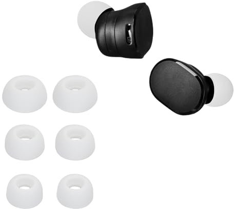 kwmobile 6X Polster kompatibel mit JBL Tune 130 NC TWS - 3 Größen - Silikon Ohrstöpsel In-Ear Kopfhörer