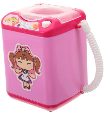 Beavorty Nettoyage Automatique Pinceaux Maquillage Mini Machine Électrique Nettoyage Houppettes Machine Houppettes Poudre