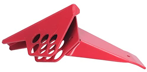 Akozon Premium-Kugelhahn-Verriegelungsvorrichtung – Sicheres Verschließen von 6 Vorhängeschlössern für DN8–DN50-Rohre – Sicherheitsschloss-Zubehör aus Edelstahl