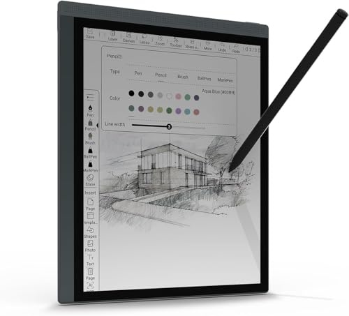 Bigme 10.3 Color E-Ink Read-Write Tablet, ePaper Note Taking Tablet at 5.5mm Thickness, 6GB RAM+128GB ROM Computer Tablets Touchscreen Display with 5MP Camera and Digital Stylus