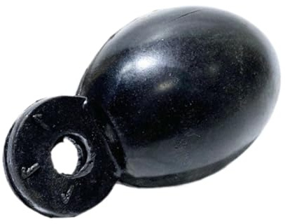 perfk Rope Throwing Ball Throw Weight Ball Elliptical Boat Anchor Buoy for Lifeguard Rope Marine