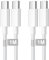 USB C to USB C Charger Cable 1M+2M, 60W Nylon Braided USB C to C Cable Original Fast Charge Type C Data Cable for Apple iPhone 16 15 Pro Plus Pro Max, Samsung Galaxy S24 S23, iPad Pro, MacBook Air