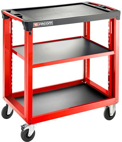 Facom Fahrbarer Beistelltisch 3 Ebenen 4 Mod ROLL.UC3SM4