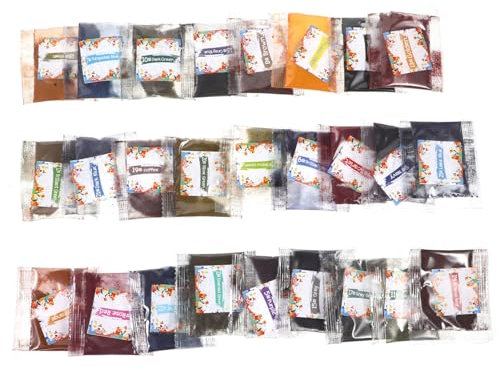 jojofuny 26piezas Polvo De Tie-dye Para Teñir Colores Polvo Para Teñir Para Proyectos De Arte Manual Casa