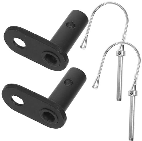 LAPYAPPE 2Stücke Anhängerkuppler für Fahrräder Stabiler Fahrradanhänger Adapter für Kinderwagen und Haustieranhänger Kompatibel mit Meisten Fahrradtypen