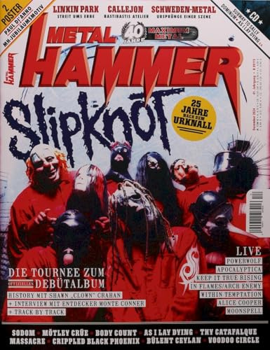 Metal Hammer Magazine Germany 2024-12 Slipknot Powerwolf Apocalyptica In Flames