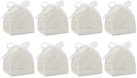 EMUKOEP -Schnittkästen, Candy Boxes Party Zuverlässig 50 Prozent Romantisch für Schmuck für Hochzeit