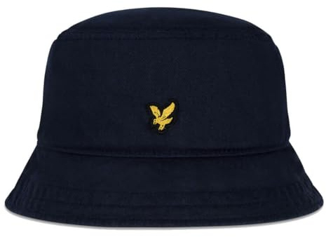 Lyle & Scott Herren Logo Bucket Hat, Dark Navy, One Size