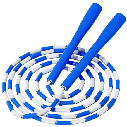Sprungseil – Perlenbesetztes Verstellbares Springseil | TPE Perlen Jump Rope Beaded Sportseil Für Fitness Yoga Aerobic Training Studio Cardio Draußen Drinnen Schule Park