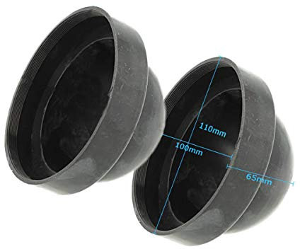 CARALL Ein Paar 2 Korken Böser Blick Kopfhörer Gummi für Umwandlung Hid Xenon und Kit Full LED Durchmesser 55 mm 65 mm 73 mm 83 mm 95 mm 100 mm 100mm