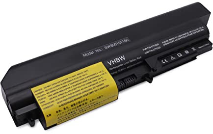 vhbw 1x Akku kompatibel mit IBM Lenovo ThinkPad R400 14.1' Widescreen, T400 14.1' Widescreen Notebook (4400 mAh, 10,8 V, Li-Ion)
