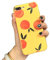 Zaxgf Coque avec iPhone SE 2020, Protection Antichoc, élègant Dos givré Étui Mince en Silicone avec Pare-Chocs pour Téléphone Apple iPhone 8/7/SE,Jaune Orange