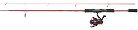 Mitchell Tanager Red Spinnrute und Rollen Combo - Raubfisch-Spinnfischen - Hecht, Zander, Barsch, Forelle, 2.70 m |20-60 g