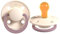 Rebael Fashion Schnuller | Naturkautschuk/Latex | Hergestellt in Dänemark | BPA-Frei | Sauger in Kirschform | Frosty Pearly Rhino, Größe 2 (6+ Monate)