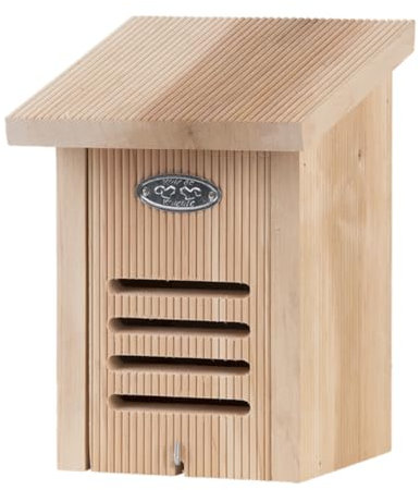 Esschert Design Ladybird Marienkäferhaus aus Erlenholz in Geschenkbox