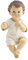 HOMSFOU Weihnachtsdekoration, Jesusfigur, Jesusfigur, kleine Krippe, Sammlerstück, religiöse Dekoration, Heiliger Glaube, für Zuhause, Büro, 9,8 cm, Heimdekoration