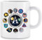 Apollo Missions Patch Badge - Nasa Program Kaffeebecher Becher Tassen Ceramic Mug Cup